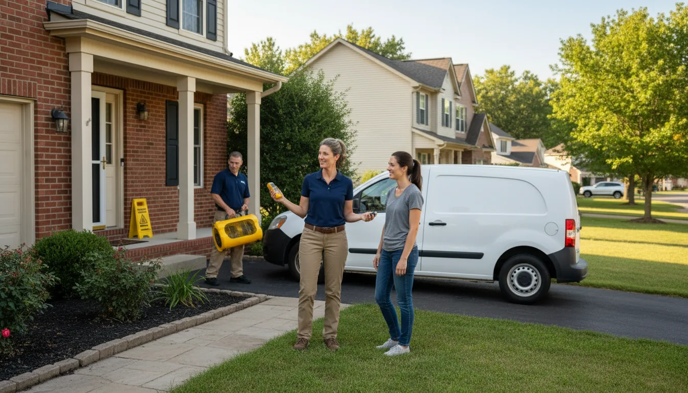 Water restoration image for Water Damage & Restoration Services in Luxora, AR
